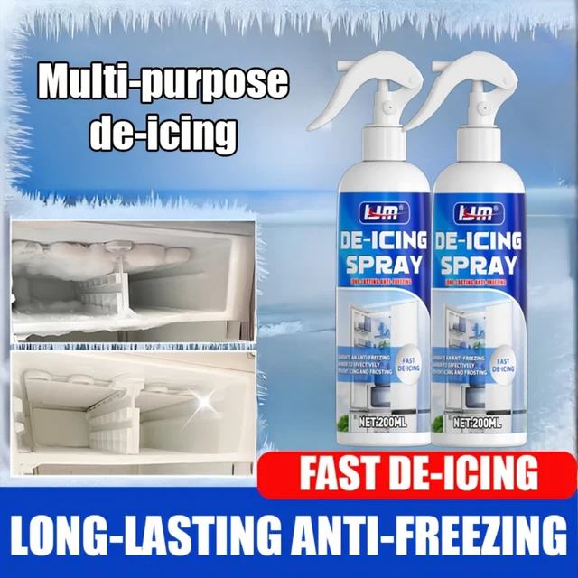 Agent de dégivrage pour réfrigérateur de 200Ml, une solution polyvalente de fusion de glace qui déteste rapidement la glace et est facile à utiliser, adaptée au Ca 1