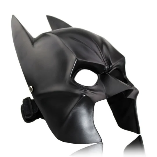 Máscaras de látex de Batman para adultos, máscara de murciélago de  superhéroe, accesorio de disfraz de Bruce Wayne, máscara de cabeza completa  Negra - AliExpress