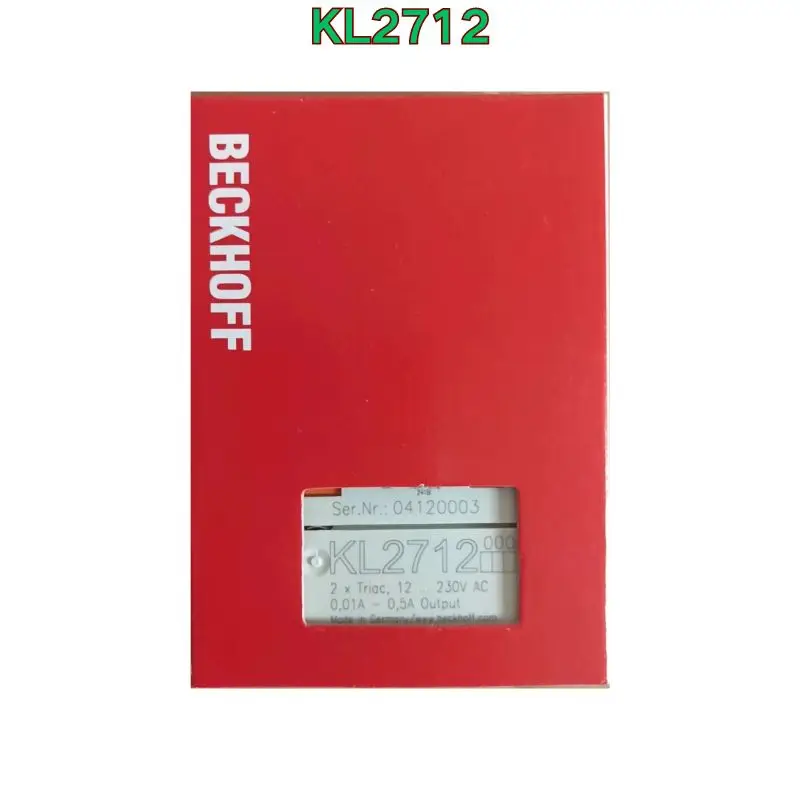 

New Beckhoff module KL2712