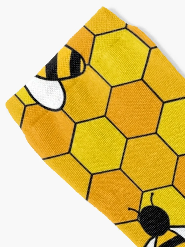 Honey Bees Socks Stockings Thermal socks man winter