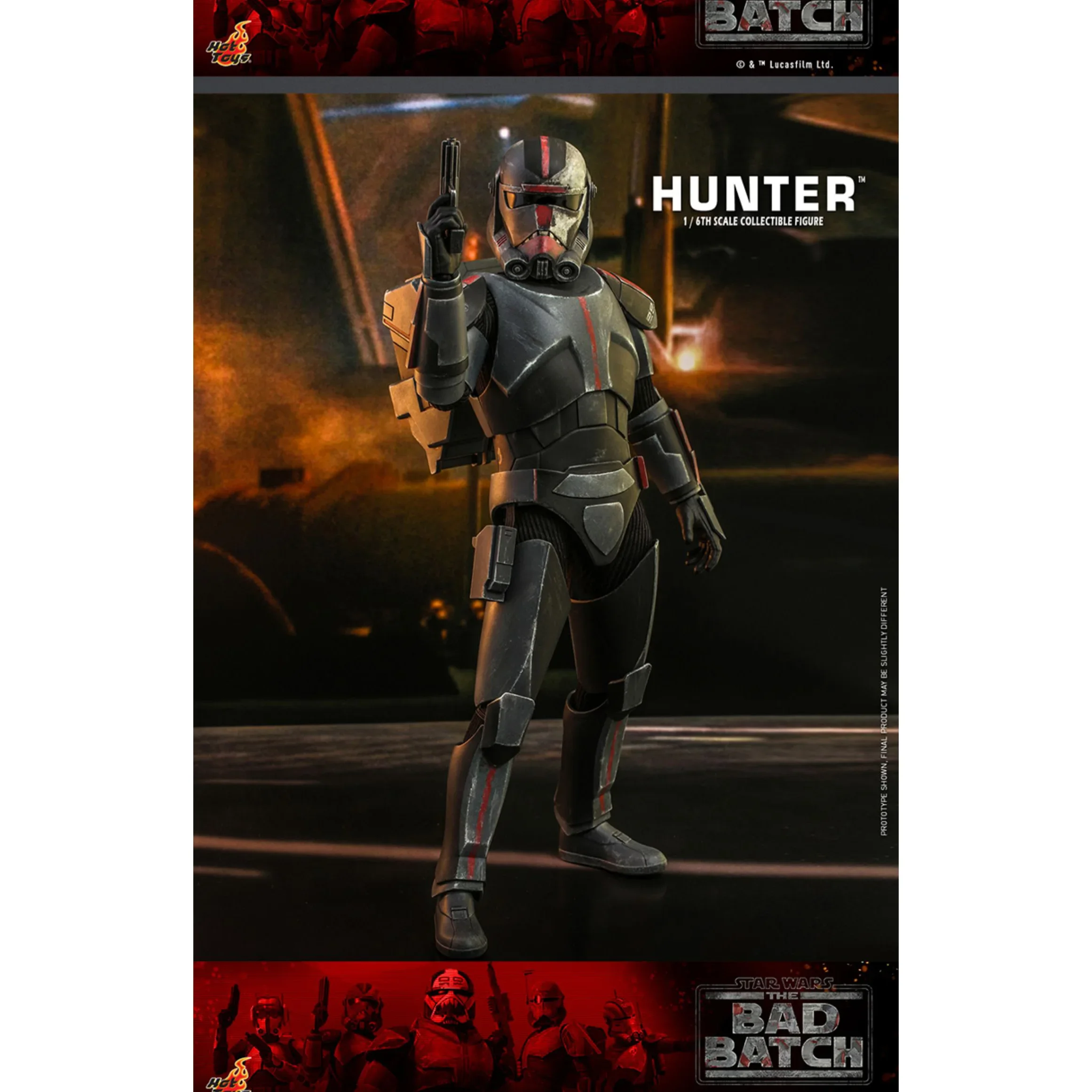 ホットトイズ スターウォーズ ハンター バッド・バッチ TMS050 - Star