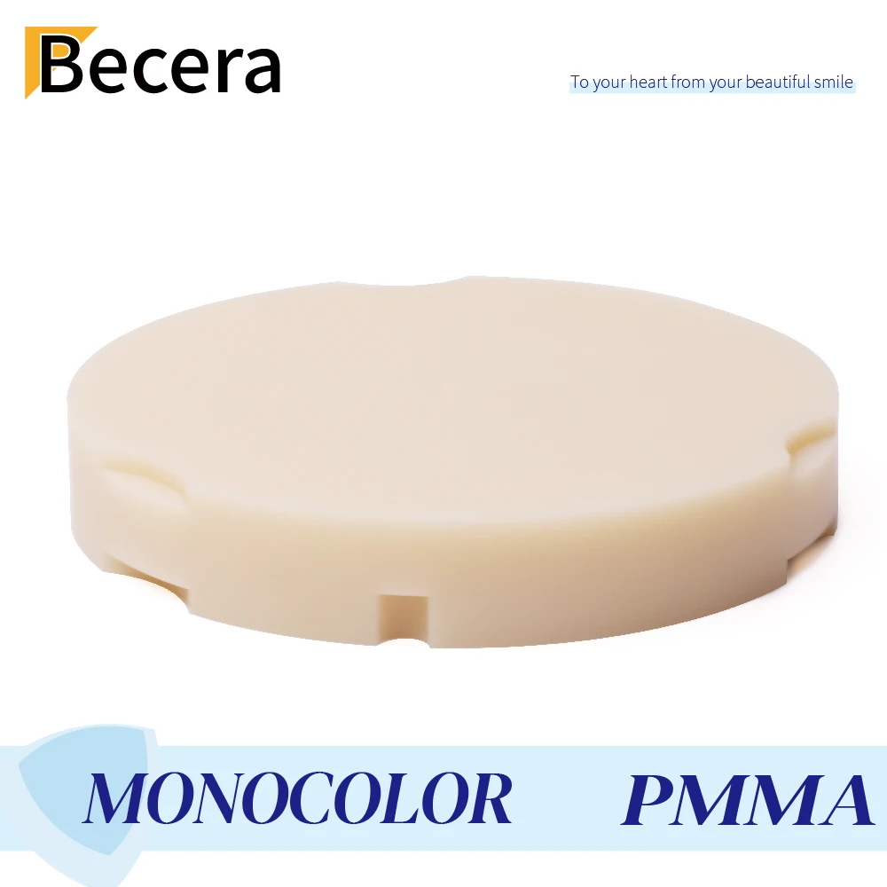 

5 Pieces of Monocolor PMMA Blocks Dental Restoration Materials For Temporary Crowns Bridge For Dental Lab CAD/CAM MillingSystem
