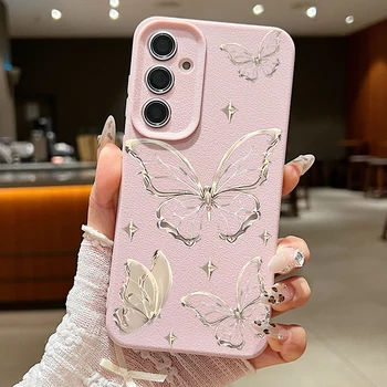 Butterfly Case For Samsung Galaxy S24 S25 Ultra S23 S22 Plus S21 FE S26 S57 A14 A15 A16 A25 A26 A34 A35 A36 A54 A55 A56 5G Capa 1