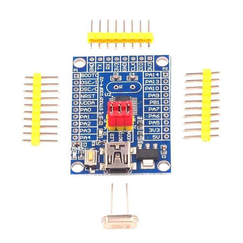 STM32F030F4P6 최소 시스템 코어 보드, TTL 직렬 포트 다운로드, MCU 학습 개발 보드