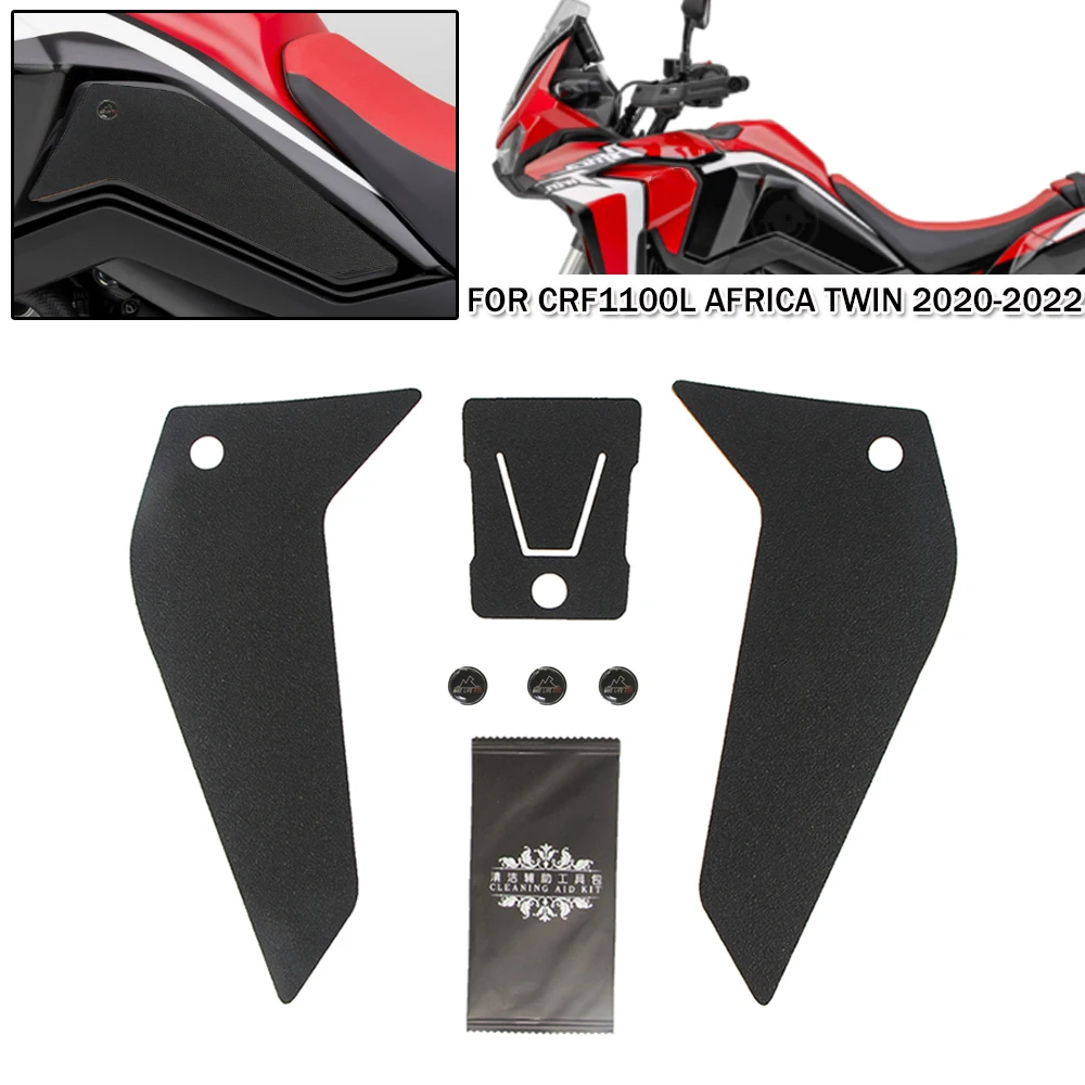 Motorcycle Anti-slip Tank Pad Sticker Protection Side Tankpad For Honda CRF1100L Africa Twin 2020 2021 2022 CRF 1100L CR1000 L