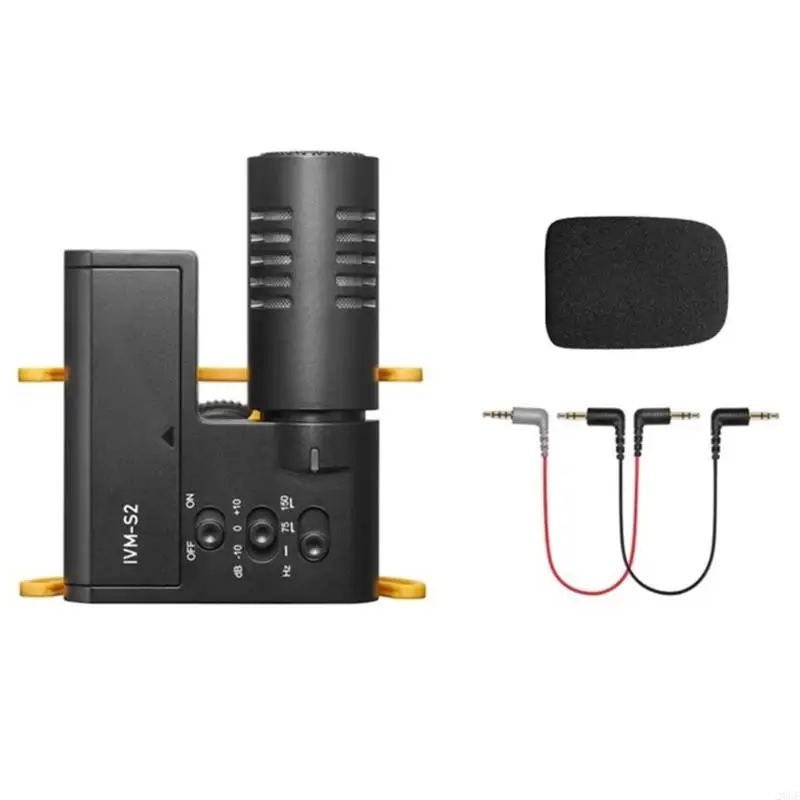 20CE IVM Small Microphone Offers Hifi Sound for Interviews and Video Effective