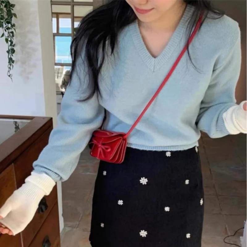 Mini bow mouth red envelope girl red small hand carrying crossbody bag with adjustable shoulder strap Christmas holiday gift