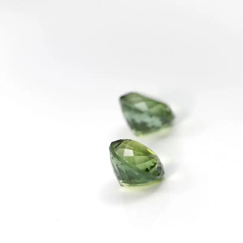 round faceted cut Natural Green Tourmaline CMA Certified HighQuality Gemstone Suitable for Setting in Ring Necklace or Earrings