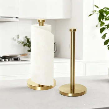 Gold Paper Towel Holder 1