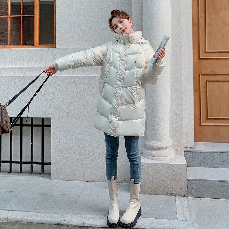 

Down cotton jacket for women's new winter slimming Korean version fashionable thickened cotton jacket wash free jacket