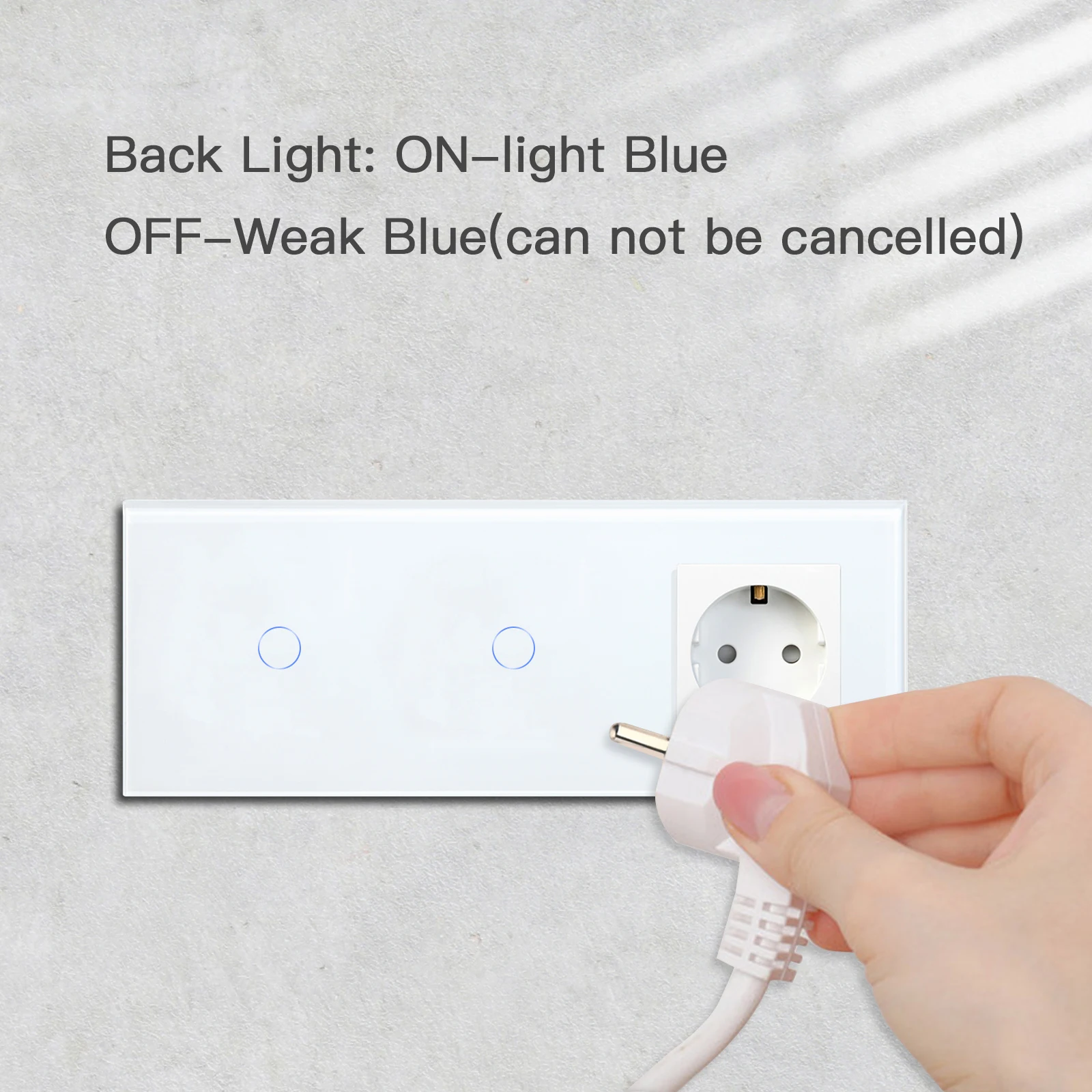 de toque parede com tomada parede 02