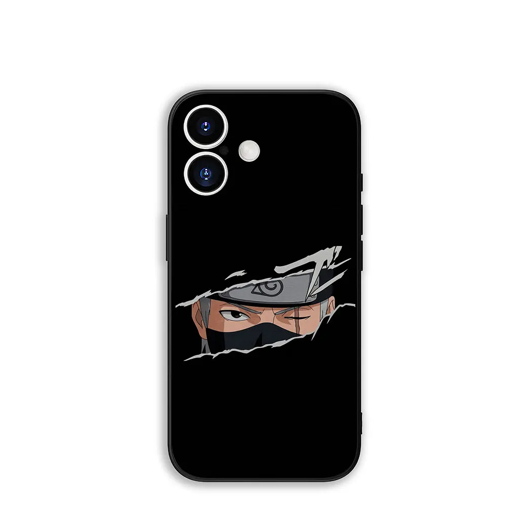 Hinata Hyuga & Kakashi Naruto-Themed Phone Cover Case