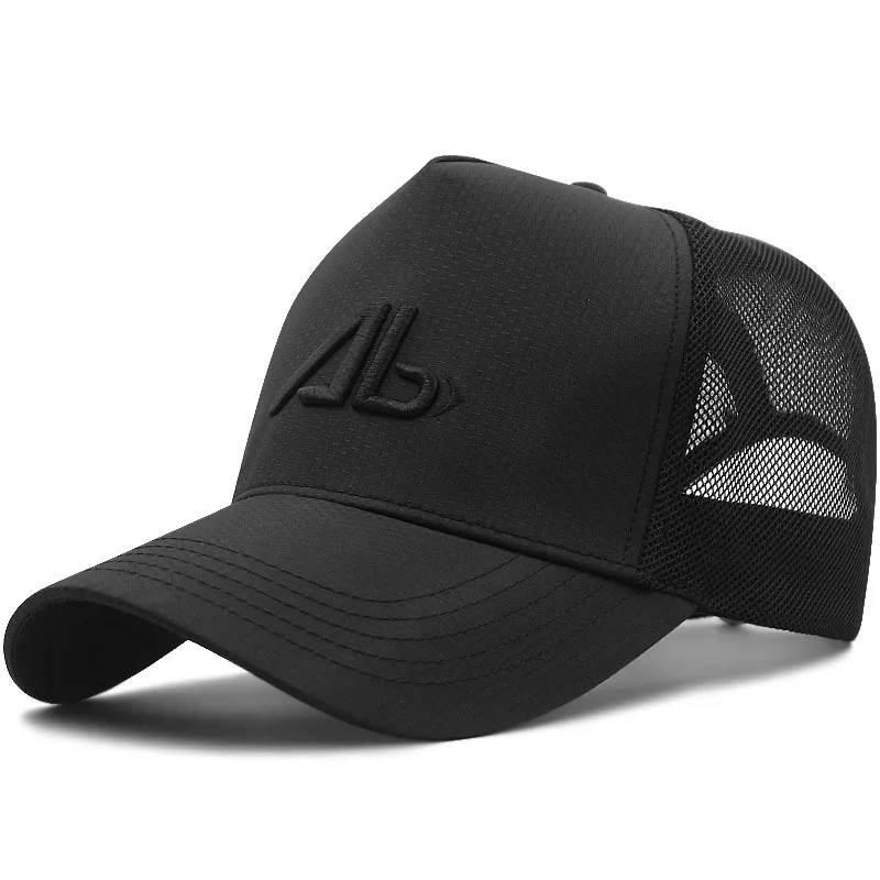 Big Head Man Baseball Caps Summer Mesh Plus Size Causal Peaked Hats 56-60cm 62-68cm Oversize XXL Snapbacks 3