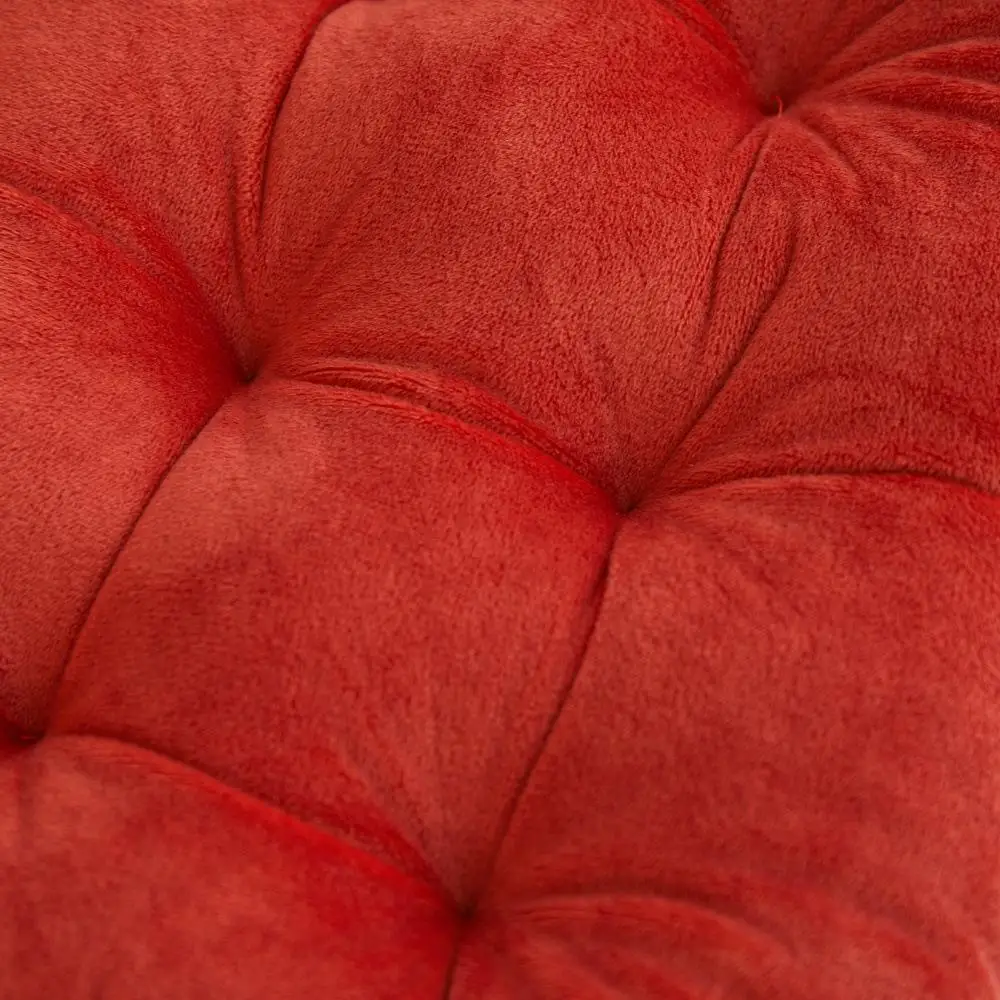 Solid Color Thick Crystal Velvet Cushion Soft Practical Home Office Seat Cushions for Sofa Car Chair Household Decoration Pillow 4