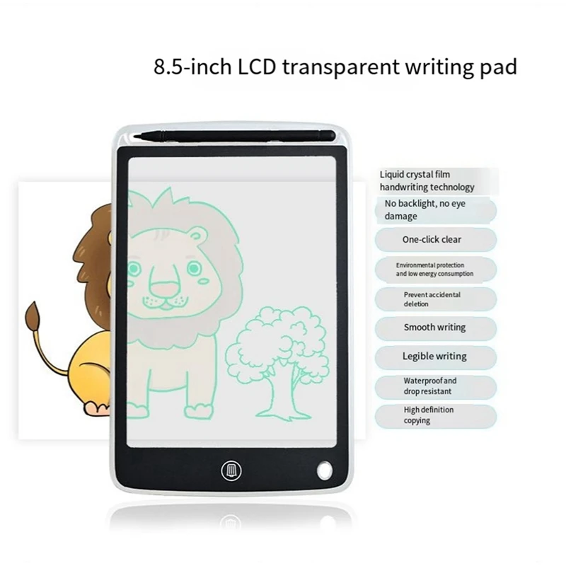 

Transparent Copying Handwriting Board 10 Inch LCD Electronic Practice Board Teaching Drawing Board