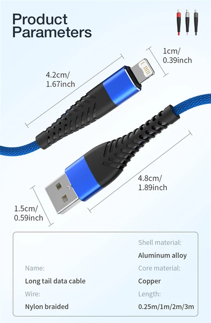 3ft TPE Cavo Di Ricarica Rapida, Cavo USB Tipo C, Morbido ... - Alibaba - Foto 6