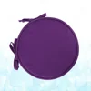 Round Seat Cushions Ties Bistro Outdoor Decorative Pillows Car Pad Chair for Home Purple 1
