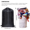 Hot Sale Large Laundry Bag Heavy Duty Polyester Washing Backpack with 2 Adjustable Shoulder Straps for School Camping 4