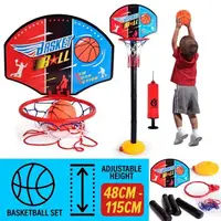 Kid's Basketball Hoop Stand Game Set with Adjustable Height [ 48cm~115cm ] BasketBall Toy for Boys 2