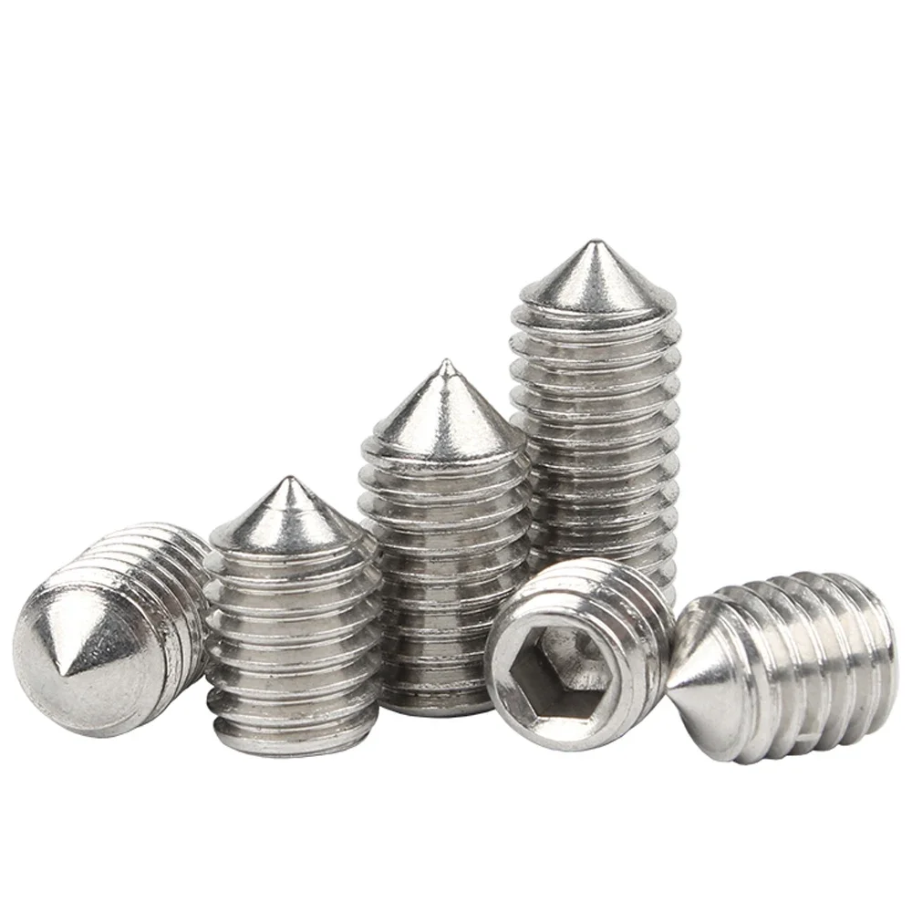 Hex Socket Set Screw Stainless Steel M2-M16 304 10pcs