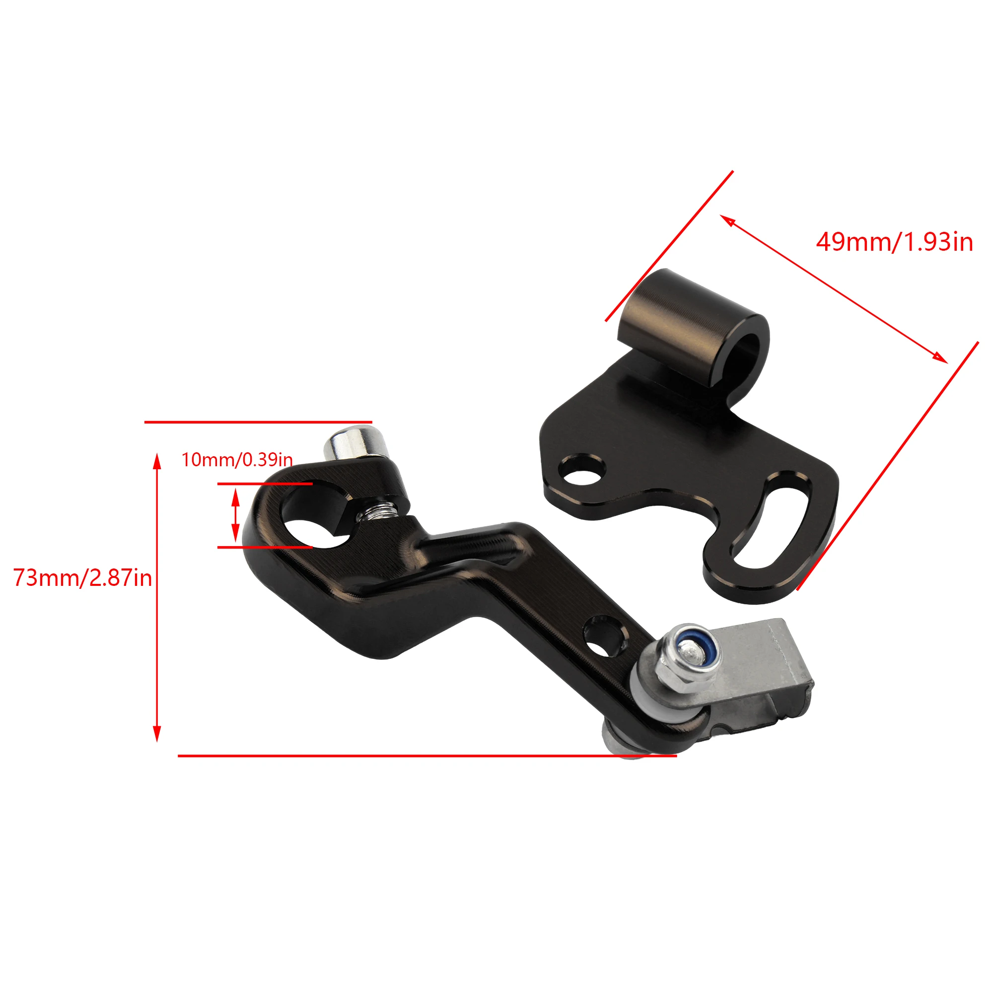 Premium One-Finger Clutch Lever Extension for Motorcycles - 2024 Edition