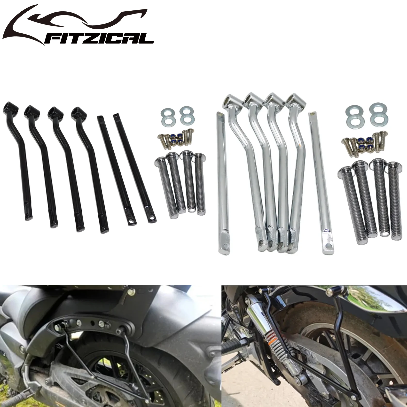 Barres De Support De Sacoche De Selle, Support De Protection De Montage