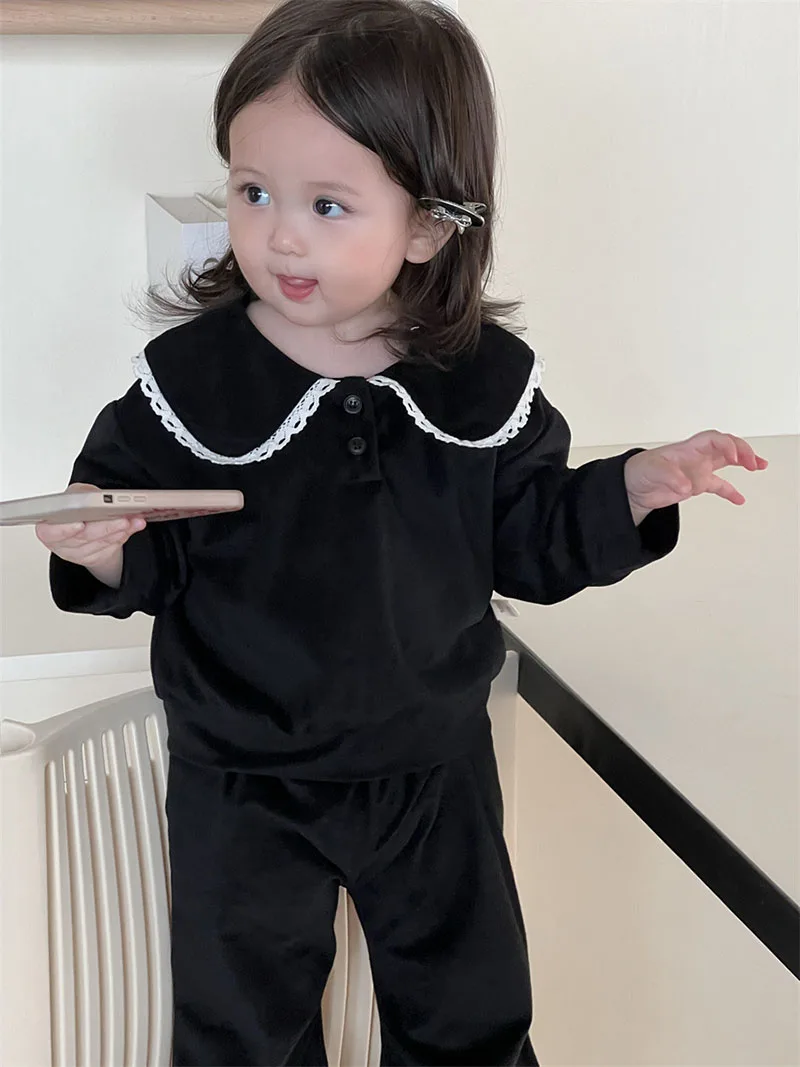 Cute Baby Girls Spring Clothes Set