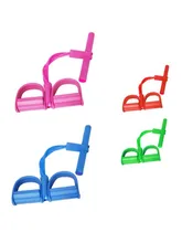 

4 Tubes Resistanc Elastic Pull Ropes for Fitness Equipment Exerciser Elastic Bands Rower Belly Resistance Band Home Gym Sport