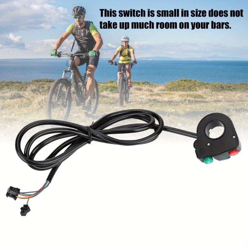 1PC Electric Vehicle Lights Horn Switch 2-in-1 Switch Lithium Battery Car Two-point Button Battery Car Modification Accessories