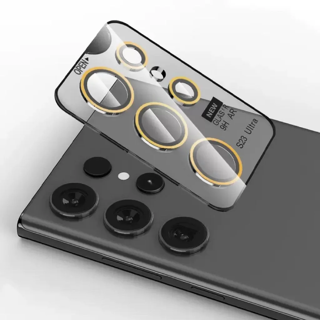 Premium Tempered Glass Lens Protector for Enhanced Camera Protection