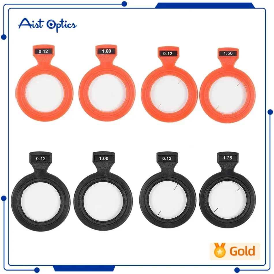 Optical Eyewear Aist Optics 1pc &plusmn;0.12D To &plusmn;4.00D Plastic Rim DIA 26mm Ophthalmic Lenses for Trial Lens Lens Tools Optica