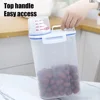 Sealed Rice Bucket with Measuring Cup Moisture and Insect Proof Rice Box Food Grade Dry Goods Kitchen Organiser Storage Jar 5