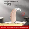 Hearing Aid For The Elderly, High Power Rechargeable Non-Programmable Adjustable Volume Hearing Aid Headset Sound Amplifier 1