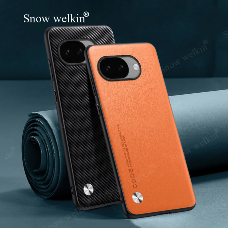 Luxury PU Leather Shockproof Silicone Case Cover - Premium Phone Protection