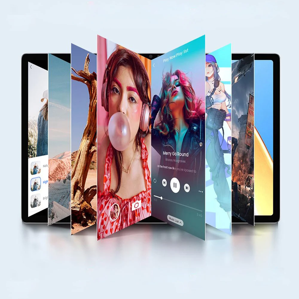 BDF 10,1-Zoll-Tablet, Android 11, 4 GB RAM, 64 GB ROM, 1 TB erweiterbar, 1280 x 800 IPS-Bildschirm, 5000 mAh Akku, Dual-Kamera_voghion.com