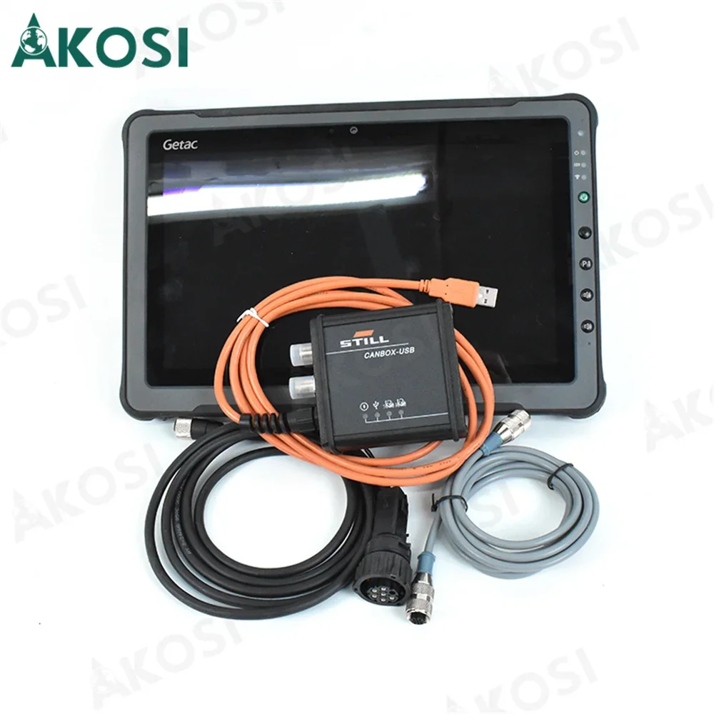 

Original for Still Forklift Diagnose Tool Canbox with 8.21 Navigator Software for STILL Forklift Scanner Tools and Getac F110