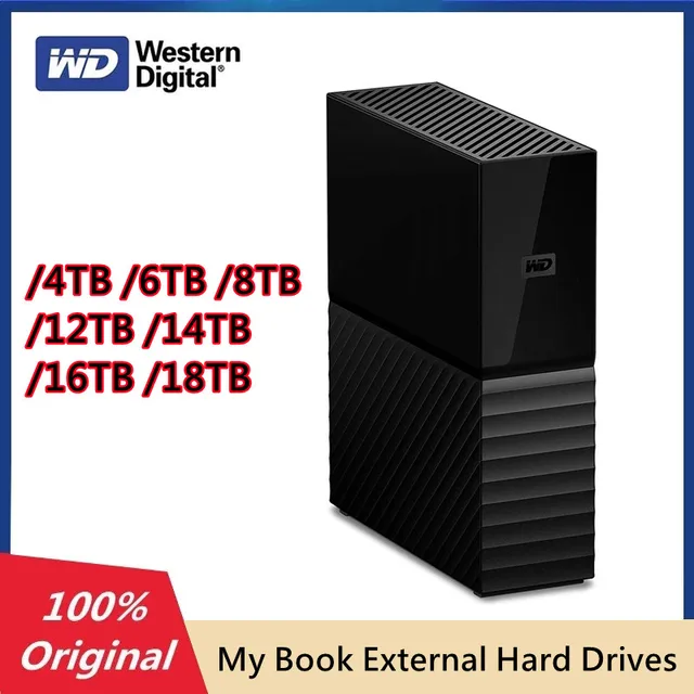 Introducing the WD Western Digital My Book External Hard Drives