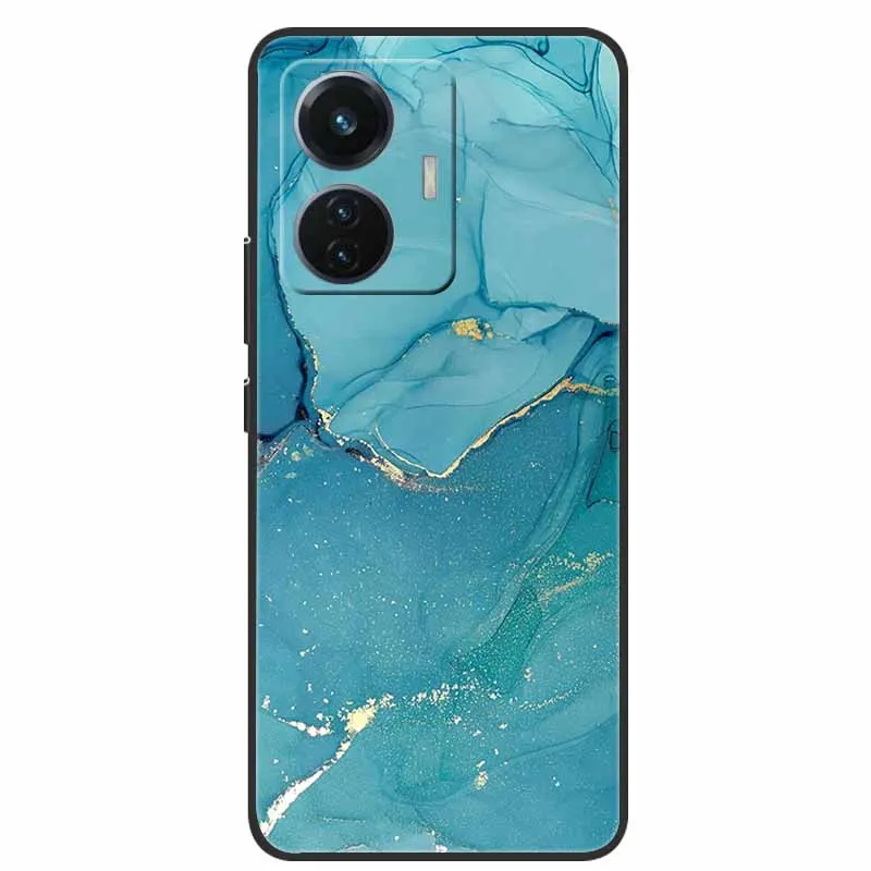 Elegant Marble Soft Silicone TPU Back Case - Shockproof Phone Cover