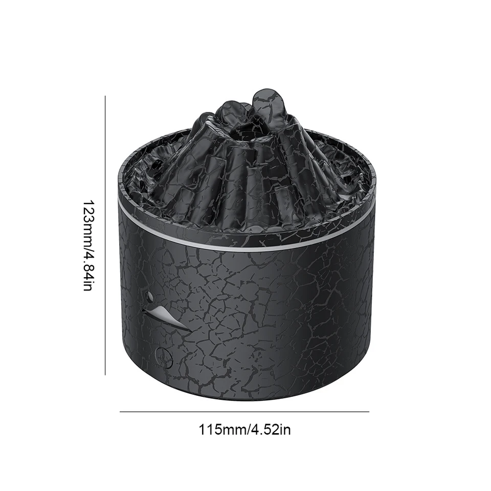 180ml Volcano Flame Aromatherapy Oil Diffuser
