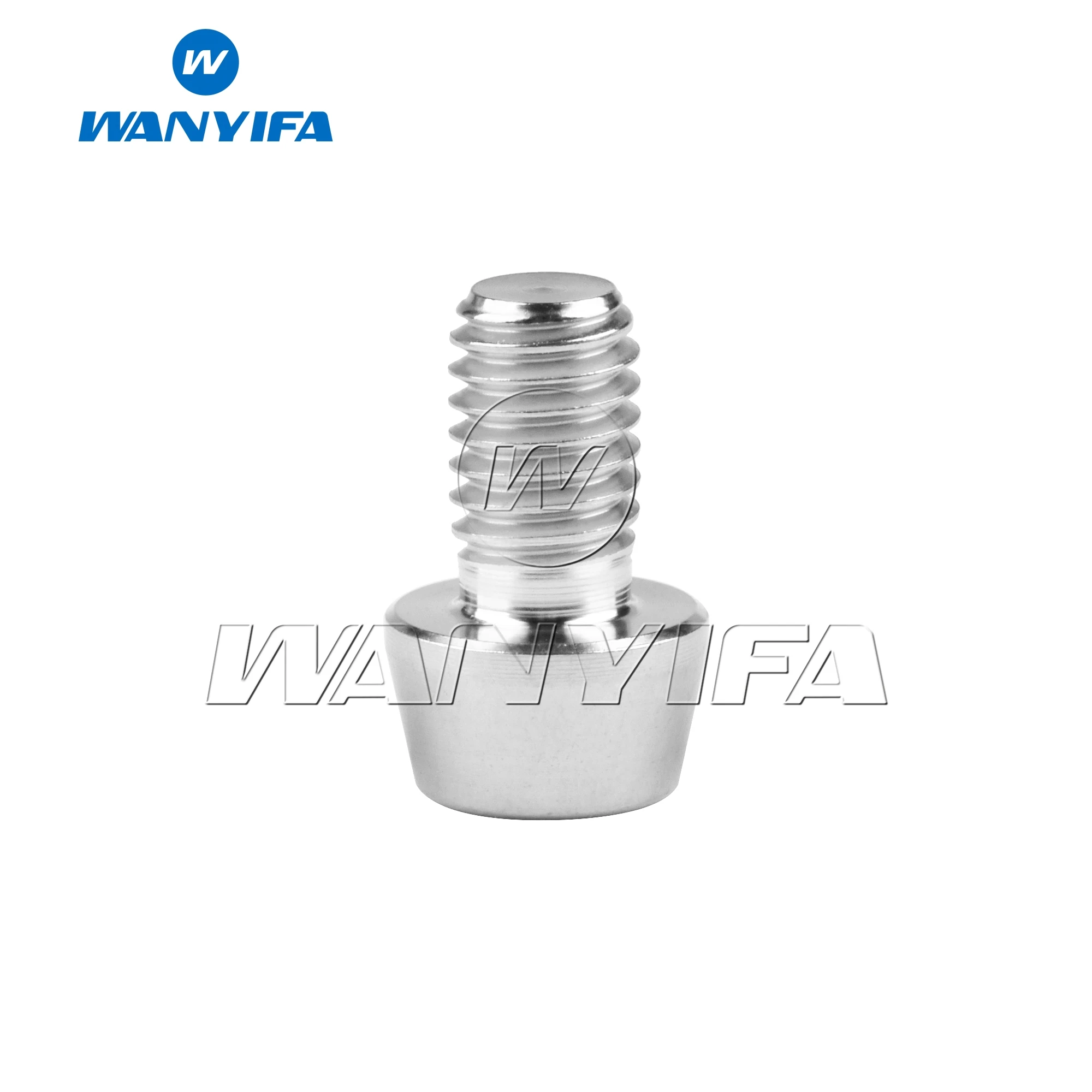 Titanium Bolts M6 x 10 15 16 18 20 25 30 35 40 45 50 55 60 65mm Allen Key Taper Head Bolt Screw for Bicycle Headset Brake