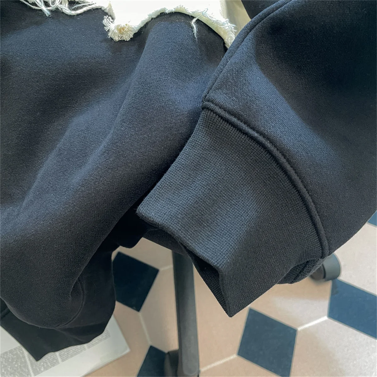 Spring And Autumn Male Vitality Fashion Trends Versatile Simple Lazy Wind 2025 New Color Blocked Patchwork Hooded Jacket