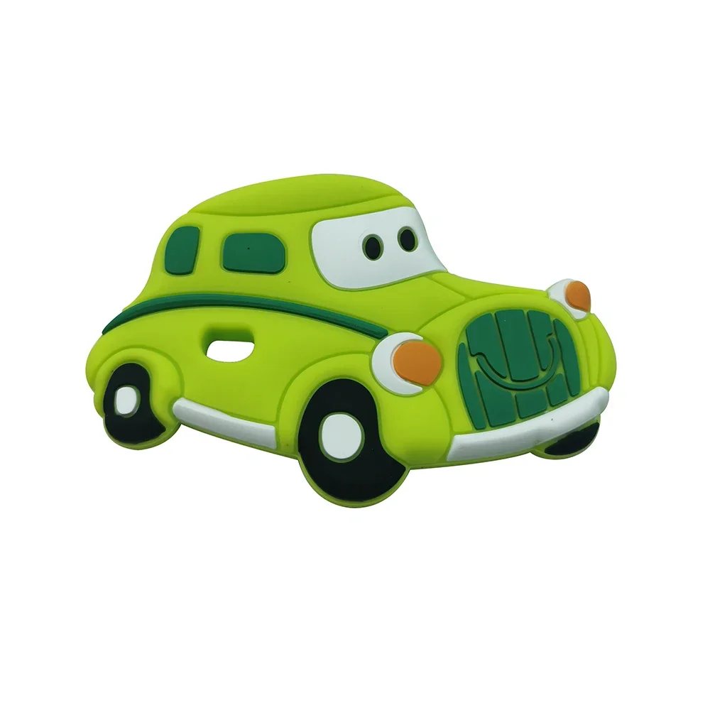 1pc Rodent Teether Toy For Baby Silicone Teether Teething Toys Cartoon Car Food Grade Silicone For Teeth Infant Tiny Rod teething toys silicone teething toys baby teething toys silicone teether
