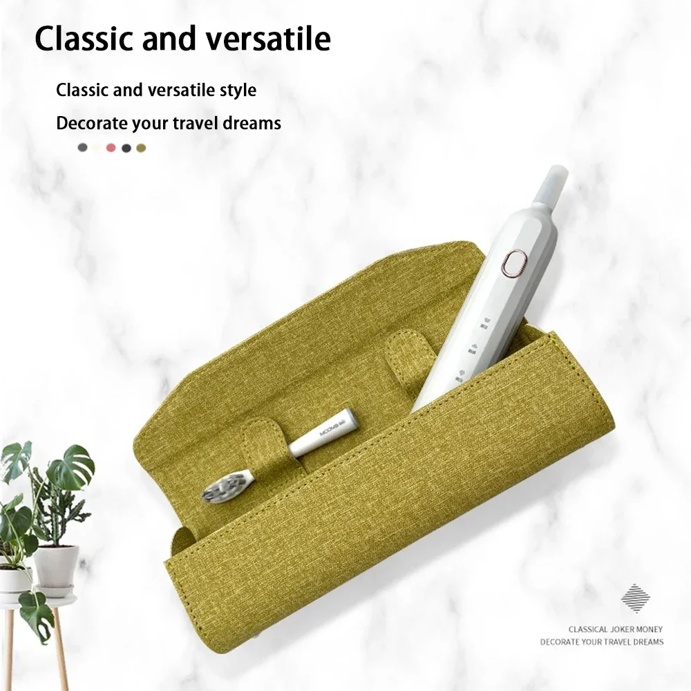 Electric Toothbrush Portable Storage Bag Protective Cleaning Black