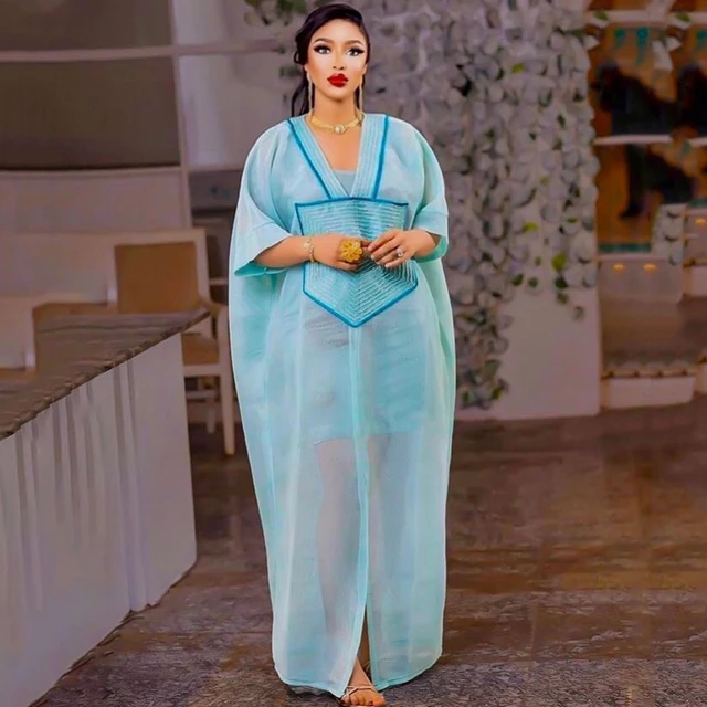 Bisiola Embroidered Dashiki Dress