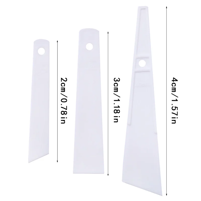 Leathercraft Gumming Glue Gluing Tool Plastic Crafts Carving Leather DIY Handmade Plastic Gumming Board Smear Glue Tool
