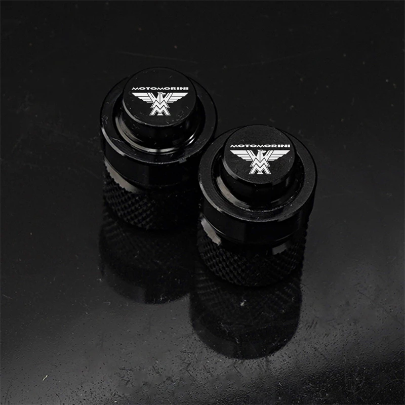 Premium CNC Motorcycle Tire Valve Caps Cover - Universal Fit