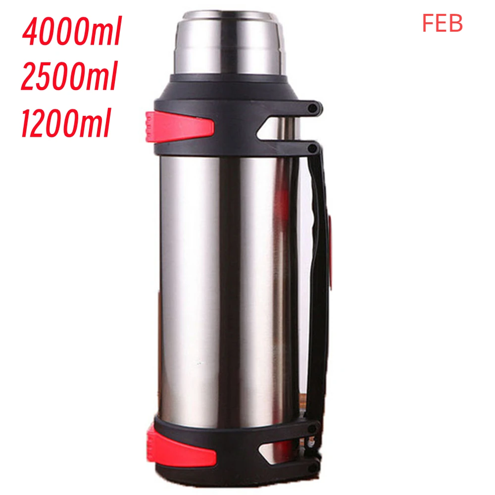 LargeCapacityFlasksWaterBottleStainlessSteelThermosBottle