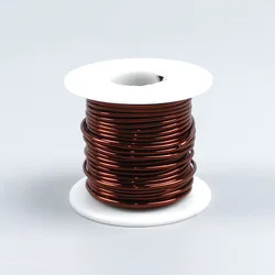 Premium Enameled Copper Lacquer Wire - Multiple Gauges for Versatile Winding and Coiling Applications (1.2mm 1M)