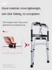 MultiFunction Walker for Elderly  DualUse Rehabilitation Travel Walking Stick with Seat and Durable Trolley Mobility Aid Chair 6