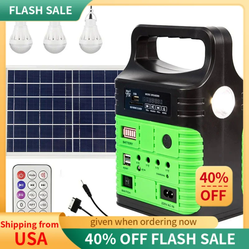 

Солнечный генератор-портативная электростанция для аварийного источника питания, генераторы для домашнего использования, кемпинга и улицы